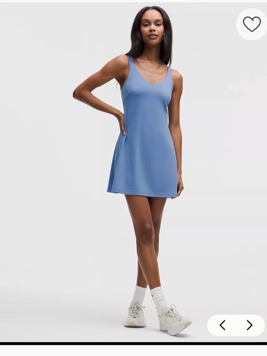 lululemon athletica Dresses & Skirts - lululemon athletica Light Blue Scoop Neck Tank Dress